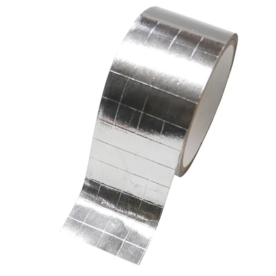 2 Way FSK Waterproof Aluminium Tape Solvent Acrylic HVAC Reinforced High Temp Foil Tape