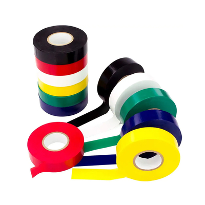 เทปฉนวน PVC สีเหลือง สารหน่วงไฟ VOC ต่ำ ไร้สารตะกั่ว