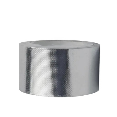 HVAC เทปอลูมิเนียมฟอยล์กันไฟกันน้ำเทปฉนวนความร้อนไฟเบอร์กลาส