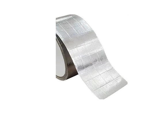 2 Way FSK Waterproof Aluminium Tape Solvent Acrylic HVAC Reinforced High Temp Foil Tape