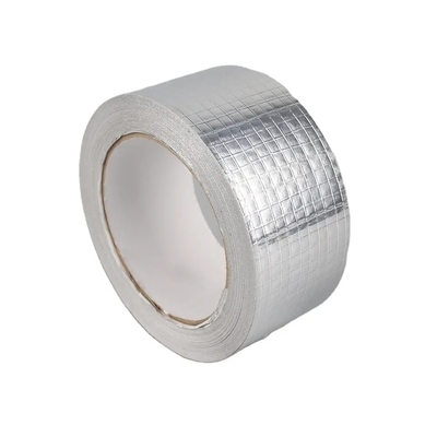 เทปอลูมิเนียมฟอยล์เสริมแรง Scrim 2 ทาง HVAC FS กาวยางเรซิ่น