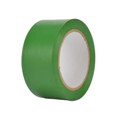 เทปตีเส้นพื้นสีดำ ป้ายความปลอดภัย PVC คำเตือน เทปทำเครื่องหมายแกนกระดาษ