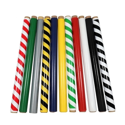 เทปตีเส้นพื้น PVC คำเตือน ม้วนเทปมาร์กเกอร์