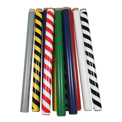 เทปตีเส้นพื้น PVC คำเตือน ม้วนเทปมาร์กเกอร์