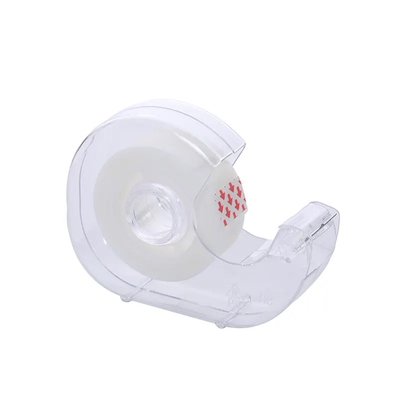 เทปเครื่องเขียน BOPP Crystal Clear พร้อมเครื่องจ่ายสำหรับโรงเรียนสำนักงาน