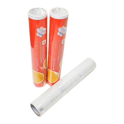 ฟิล์มห่ออาหารเกรด PE Clean Wrap สำหรับซุปเปอร์มาร์เก็ตที่บ้าน