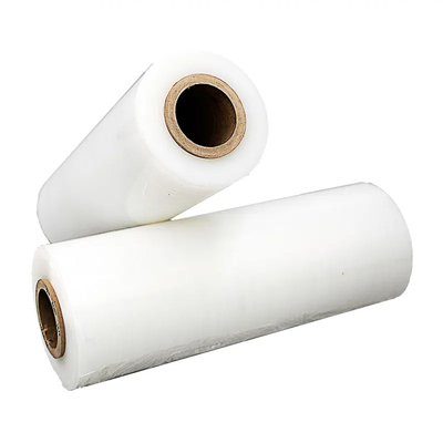 ฟิล์มยืดพันพาเลท LLDPE ม้วนจัมโบ้สำหรับแท่นวางบรรจุภัณฑ์เครื่องจักร
