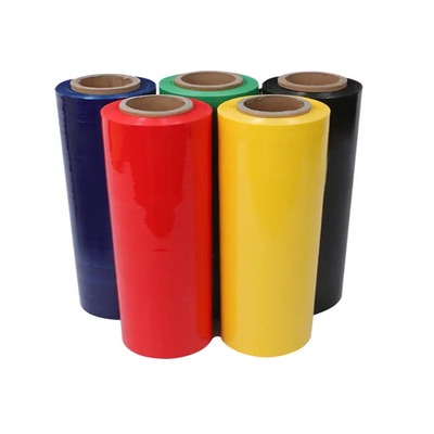 ฟิล์มยืดพันพาเลทพลาสติกแบบสีที่ย่อยสลายได้ เครื่องม้วนจัมโบ้