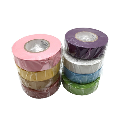 เทปไฟฟ้า PVC ขนาด 19 มม. 25 มม. สำหรับงานหนักสารหน่วงไฟยานยนต์