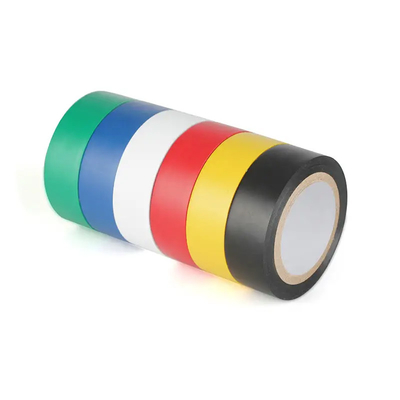 เทปฉนวน PVC สีเหลือง สารหน่วงไฟ VOC ต่ำ ไร้สารตะกั่ว