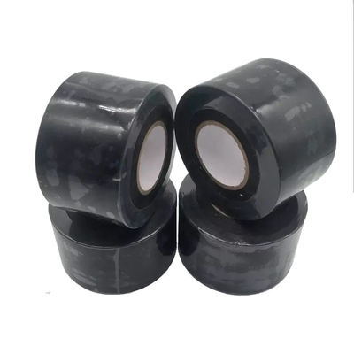 เทปปิดท่อ PVC กาวเหนียวสีดำเงินที่แข็งแกร่ง Duct Hvac เทปฉนวนท่อ