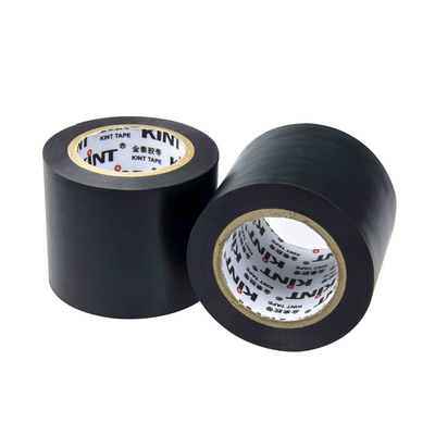 เทปปิดท่อ PVC กาวเหนียวสีดำเงินที่แข็งแกร่ง Duct Hvac เทปฉนวนท่อ