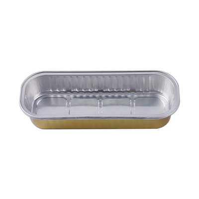 200ml Mini Loaf Aluminium Takeaway Box Baking Containers ฟอยล์ขนาดใหญ่