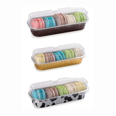 200ml Mini Loaf Aluminium Takeaway Box Baking Containers ฟอยล์ขนาดใหญ่